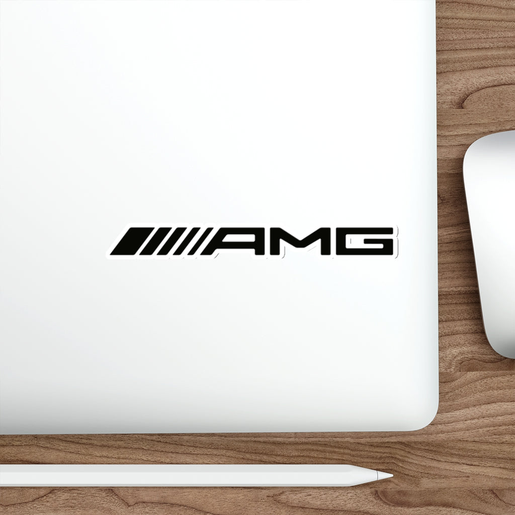 Mercedes-AMG Logo Die-Cut Sticker – Premium Matte Finish