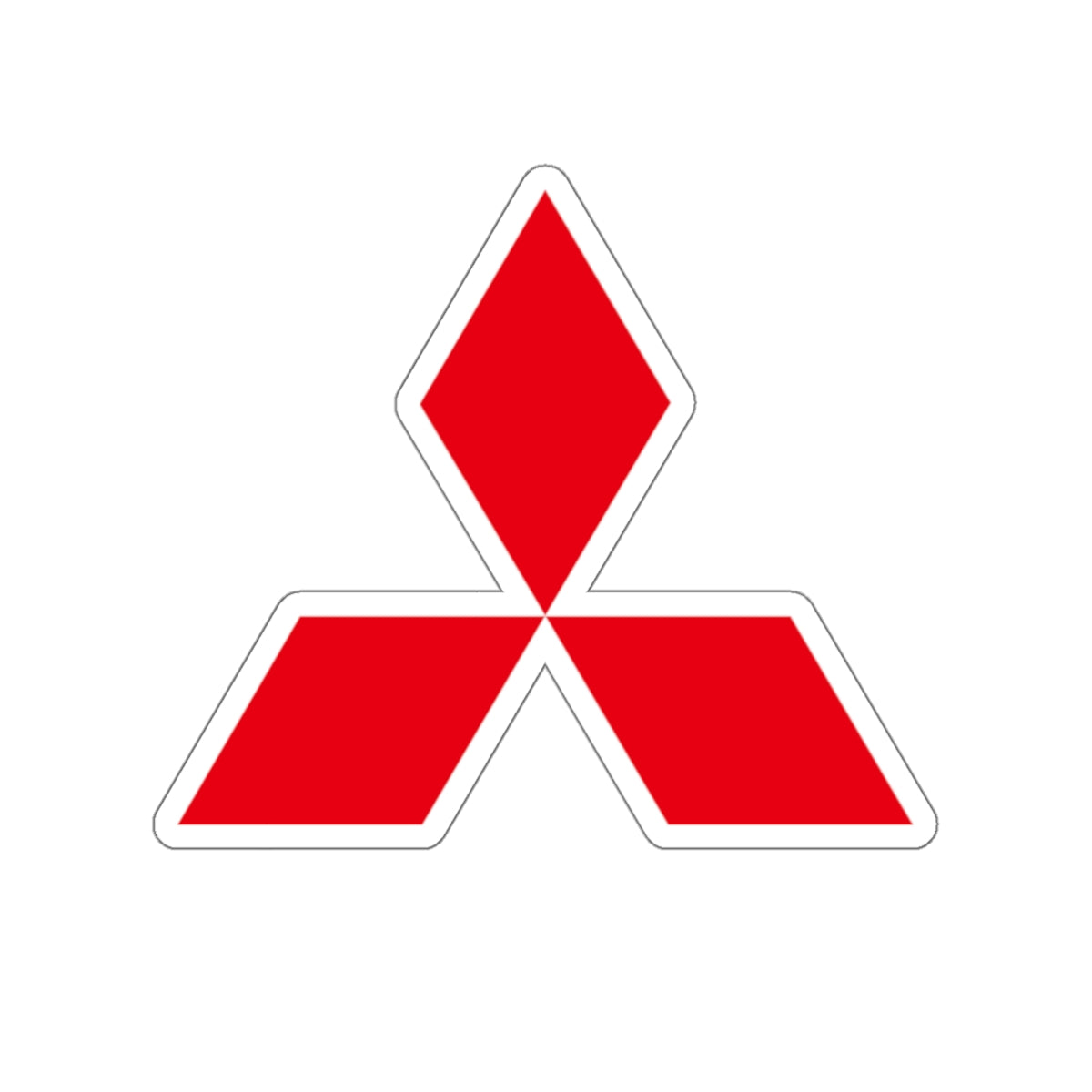 Mitsubishi Logo Die-Cut Sticker