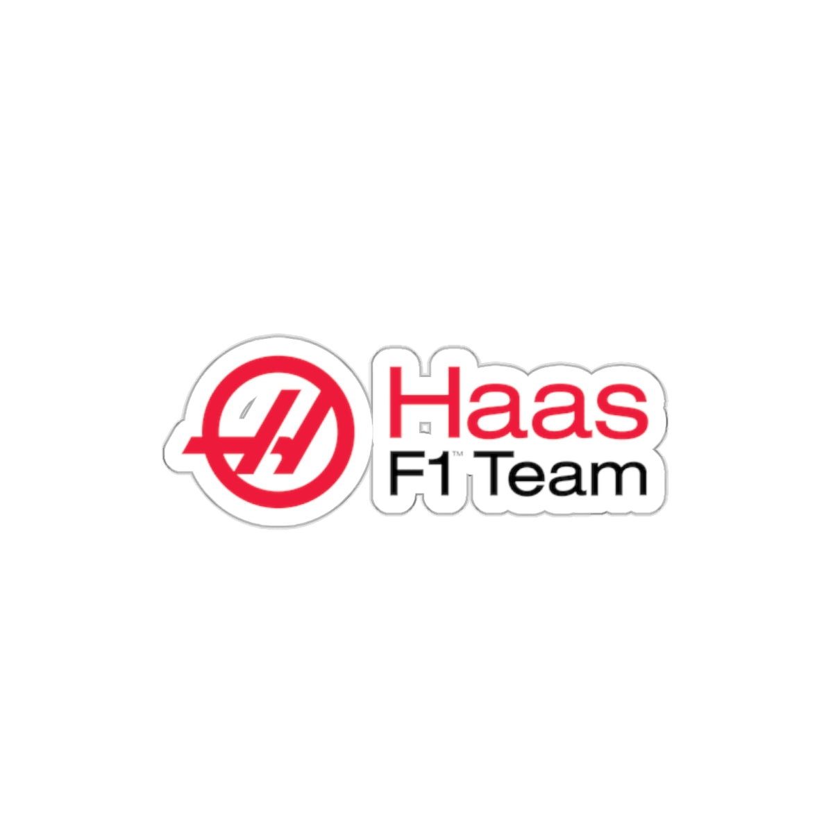 Haas F1 Team Logo Die-Cut Sticker
