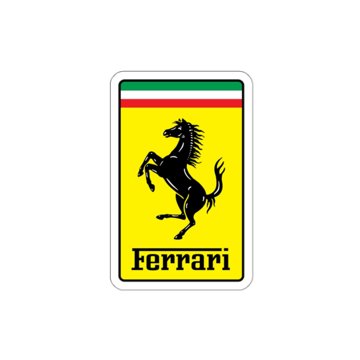 Ferrari Logo – Premium Die-Cut Vinyl Sticker