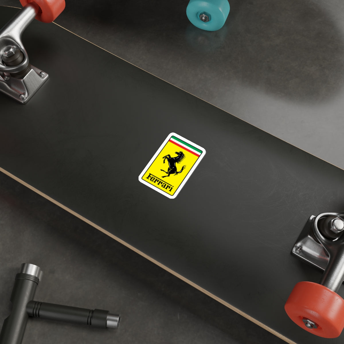 Ferrari Logo – Premium Die-Cut Vinyl Sticker