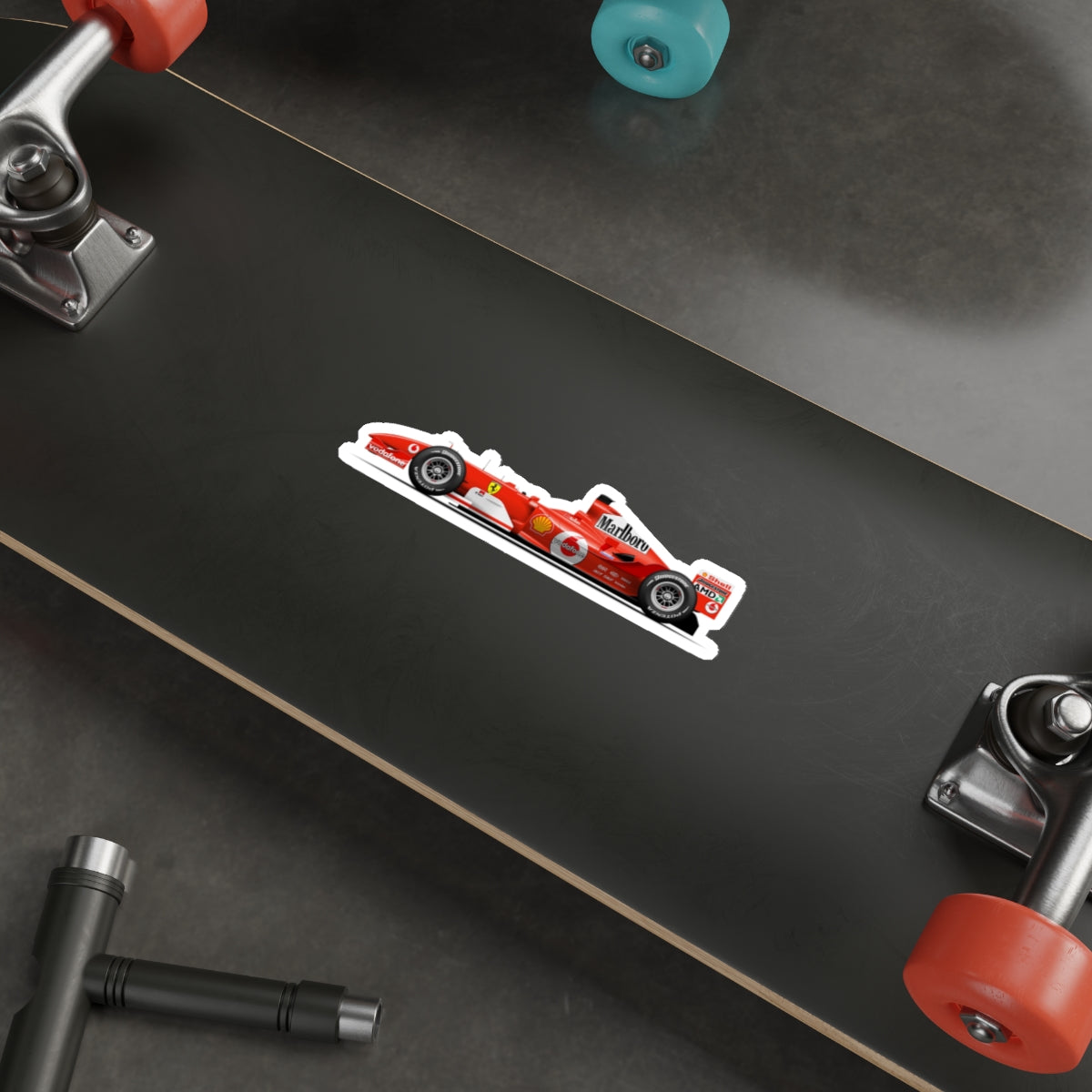 Ferrari F2004 – Premium Die-Cut Sticker