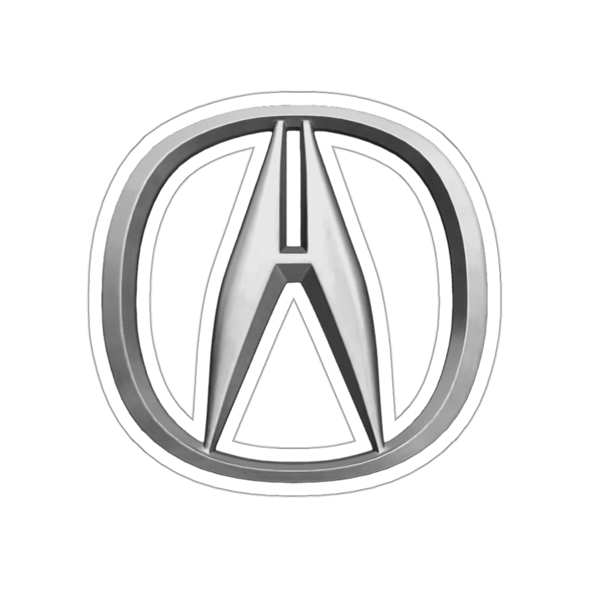 Acura Logo Die-Cut Sticker – Premium Matte Finish