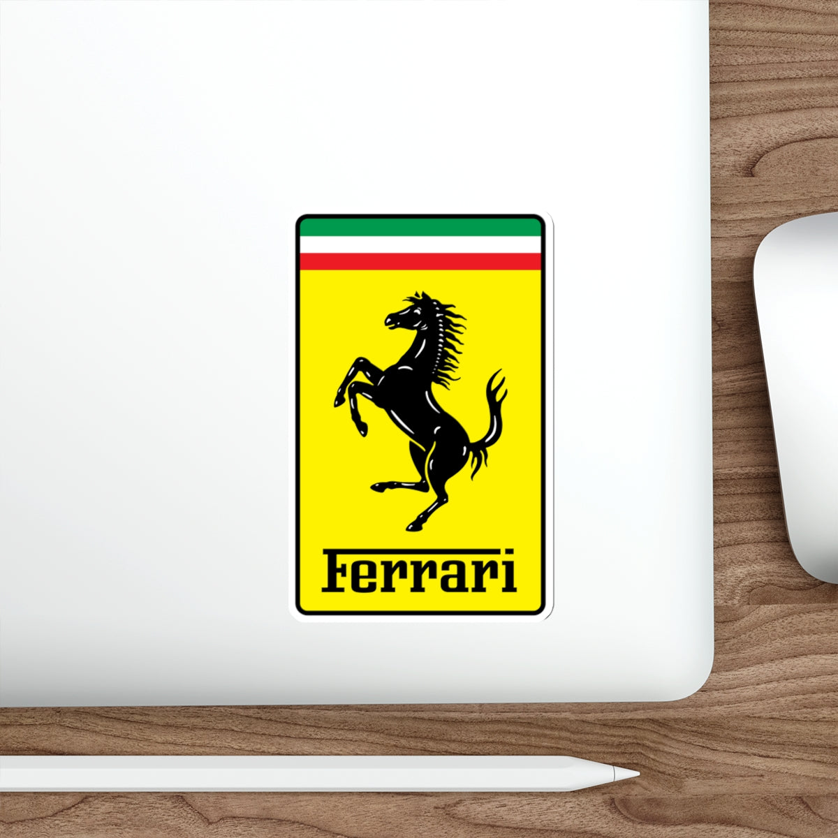 Ferrari Logo – Premium Die-Cut Vinyl Sticker