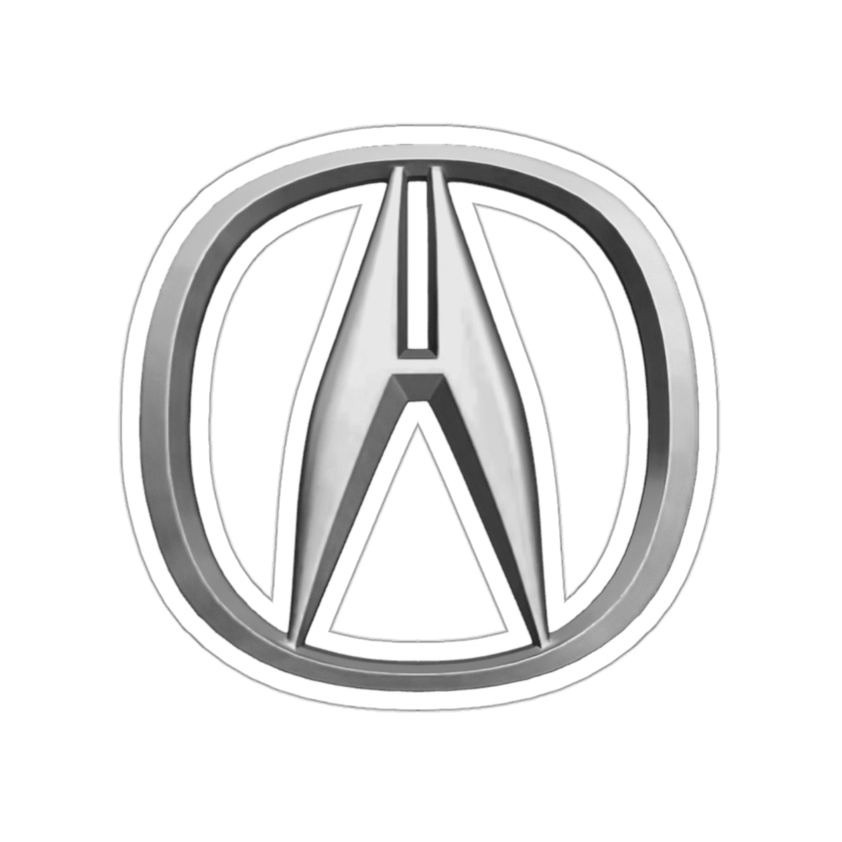 Acura Logo Die-Cut Sticker – Premium Matte Finish