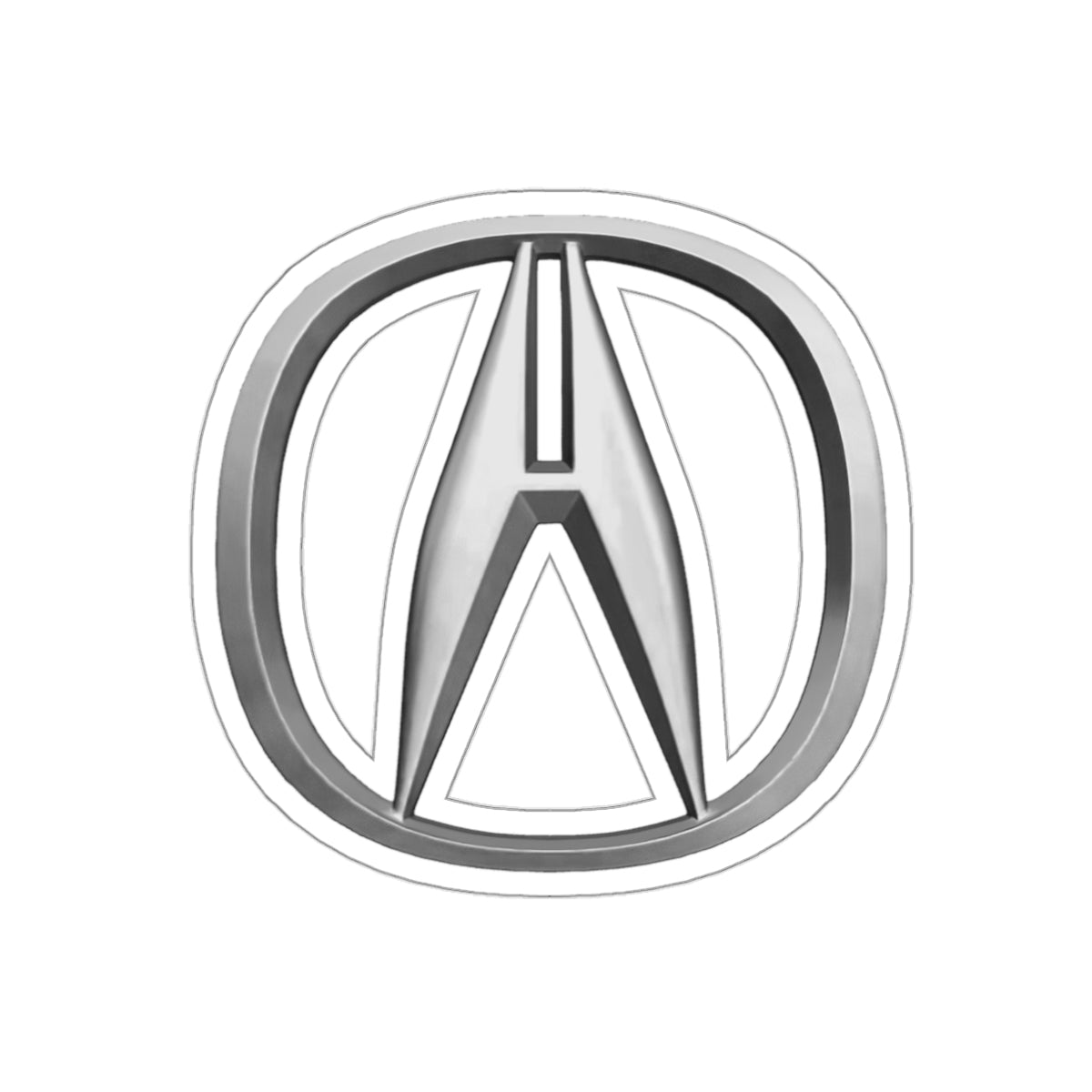 Acura Logo Die-Cut Sticker – Premium Matte Finish