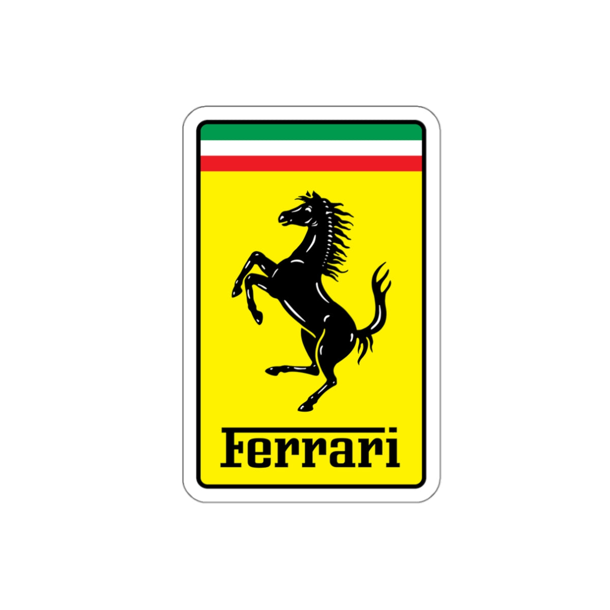 Ferrari Logo – Premium Die-Cut Vinyl Sticker
