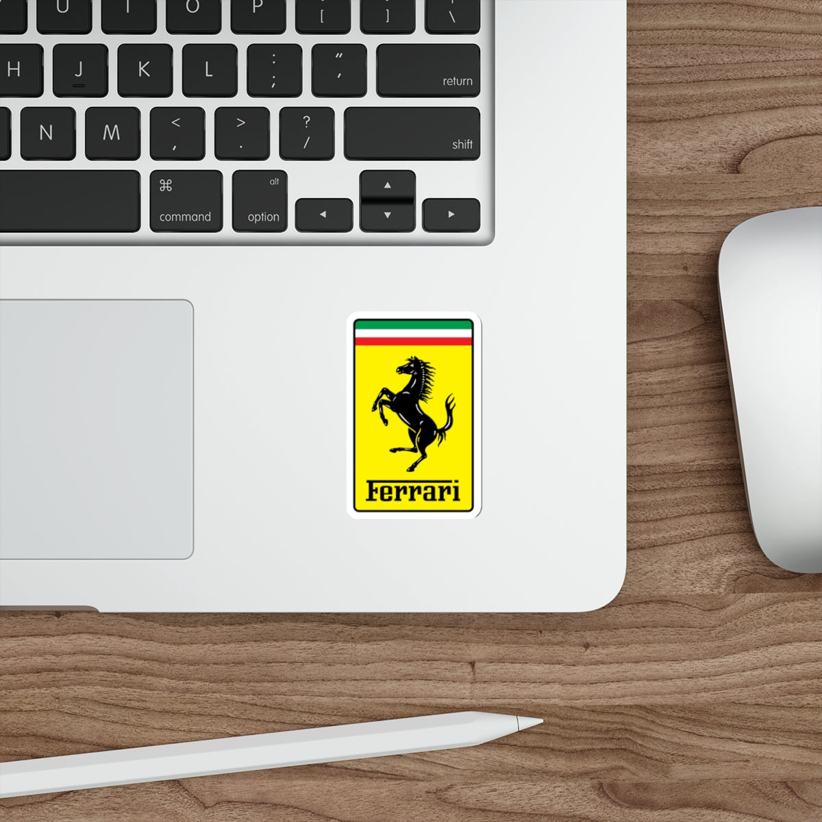 Ferrari Logo – Premium Die-Cut Vinyl Sticker