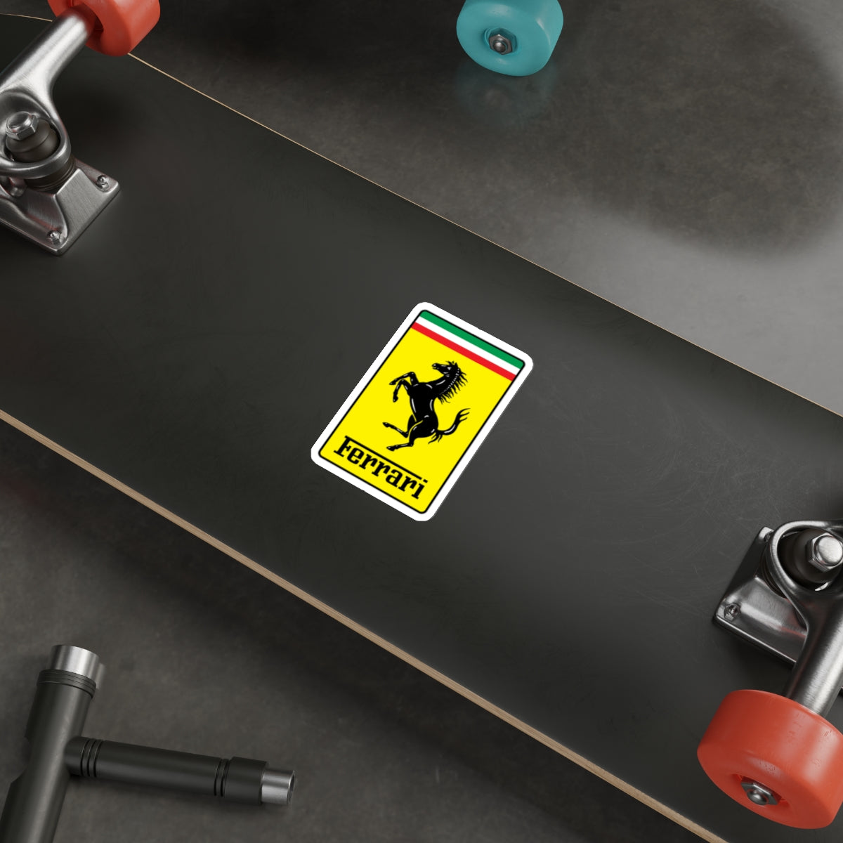 Ferrari Logo – Premium Die-Cut Vinyl Sticker