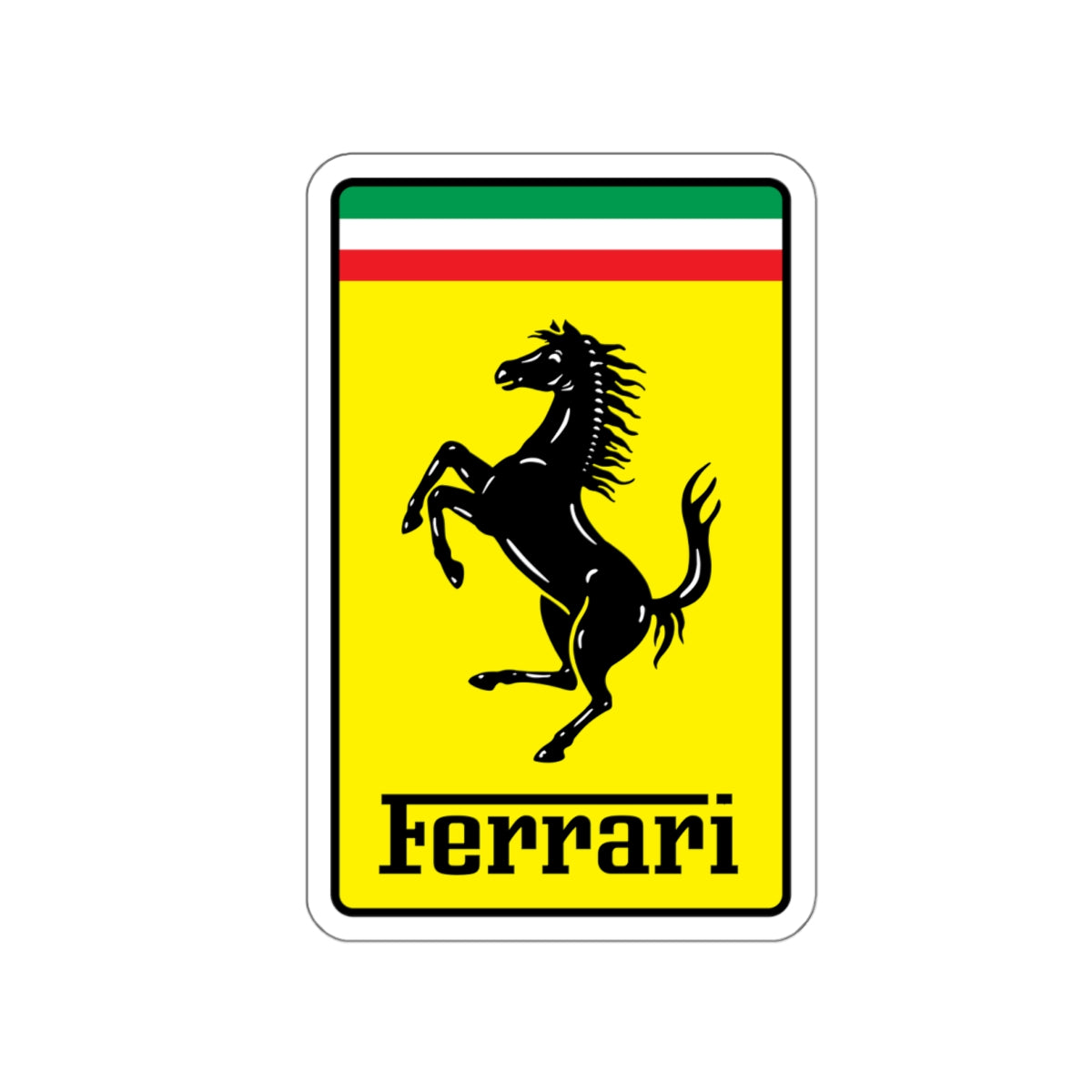 Ferrari Logo – Premium Die-Cut Vinyl Sticker