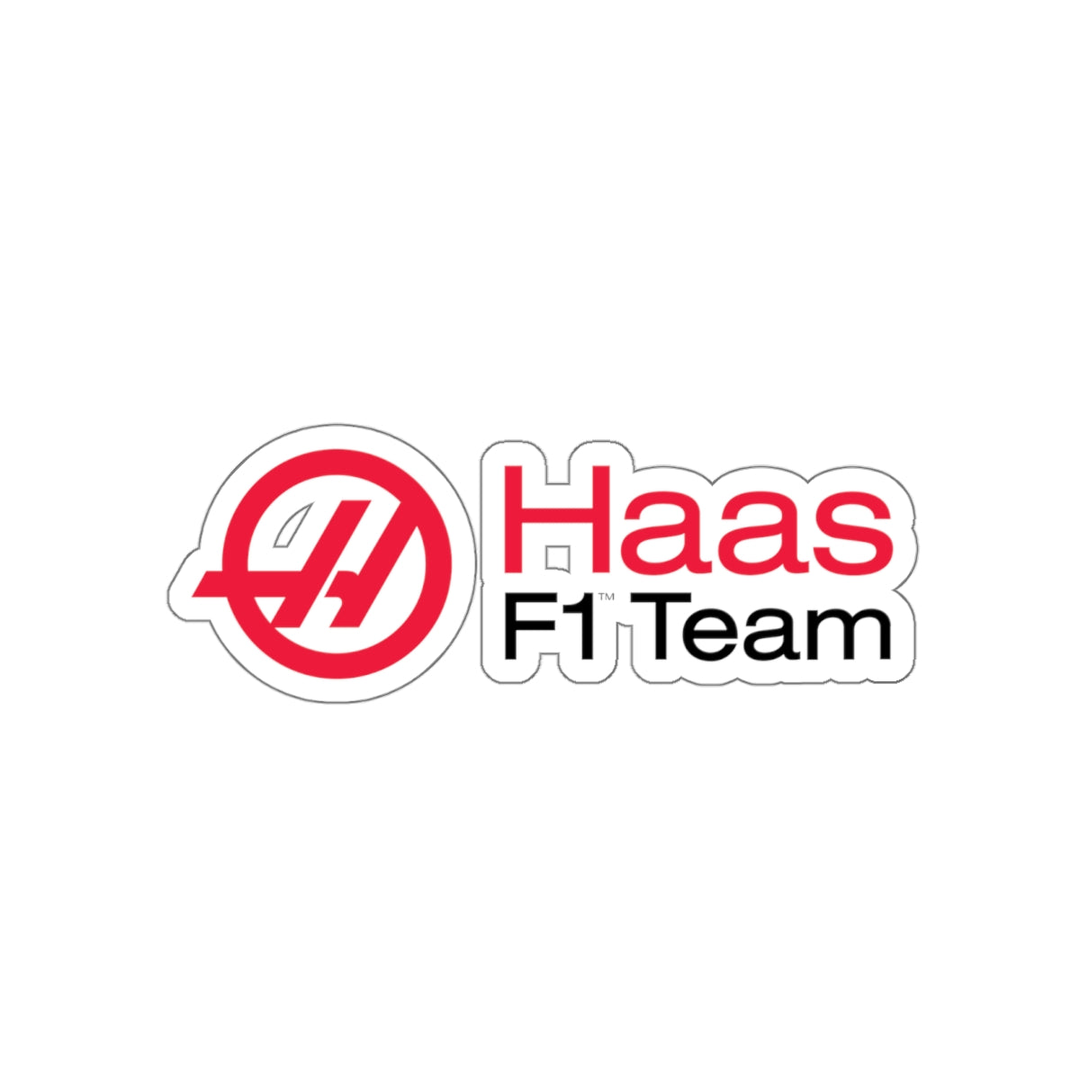 Haas F1 Team Logo Die-Cut Sticker