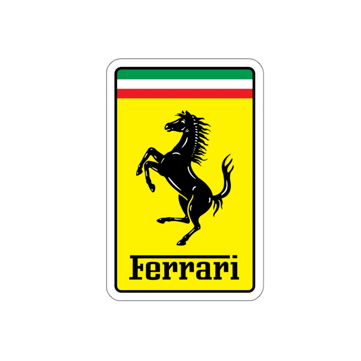 Ferrari Logo – Premium Die-Cut Vinyl Sticker