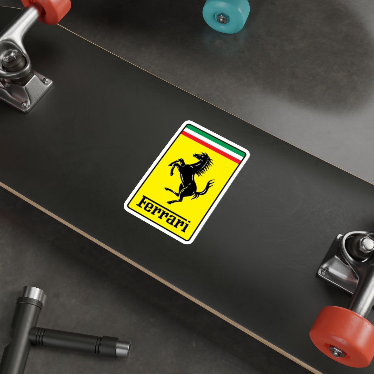 Ferrari Logo – Premium Die-Cut Vinyl Sticker