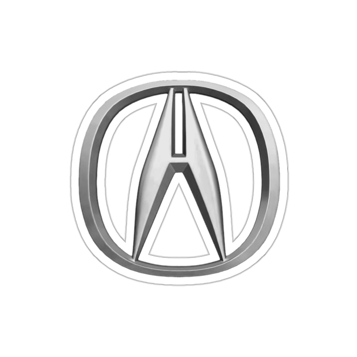 Acura Logo Die-Cut Sticker – Premium Matte Finish