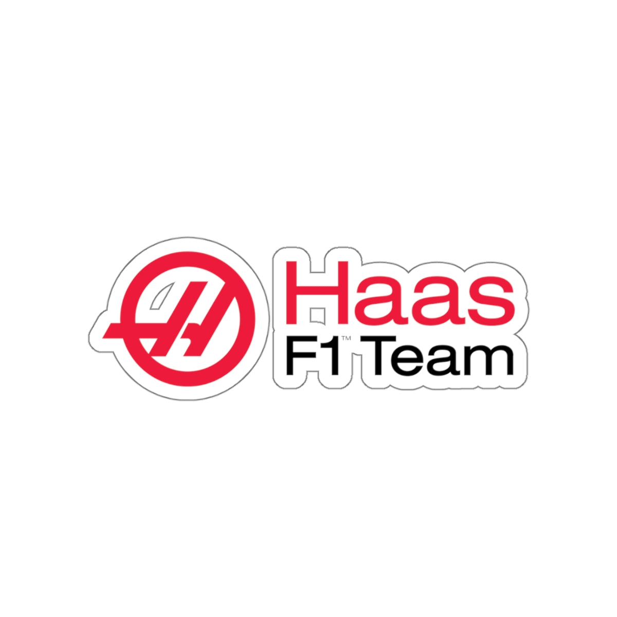 Haas F1 Team Logo Die-Cut Sticker