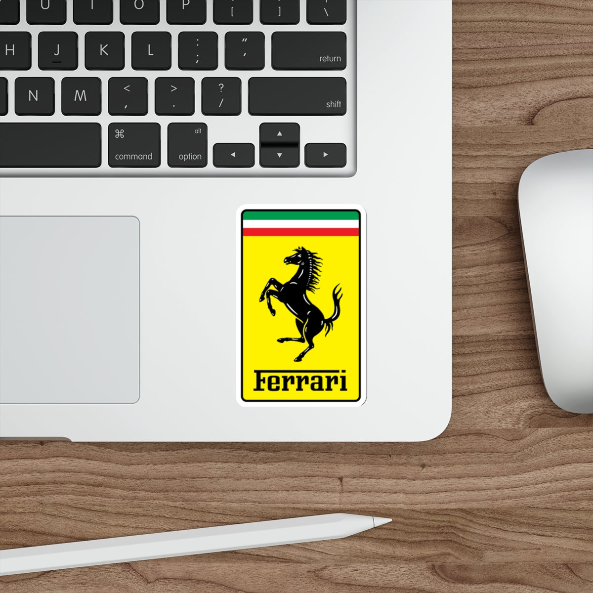 Ferrari Logo – Premium Die-Cut Vinyl Sticker
