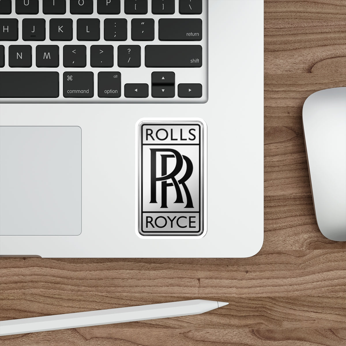 Rolls-Royce Logo Die-Cut Sticker