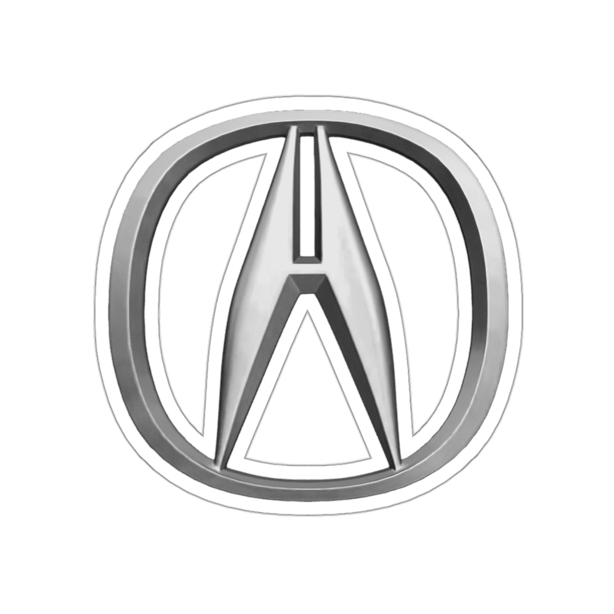 Acura Logo Die-Cut Sticker – Premium Matte Finish