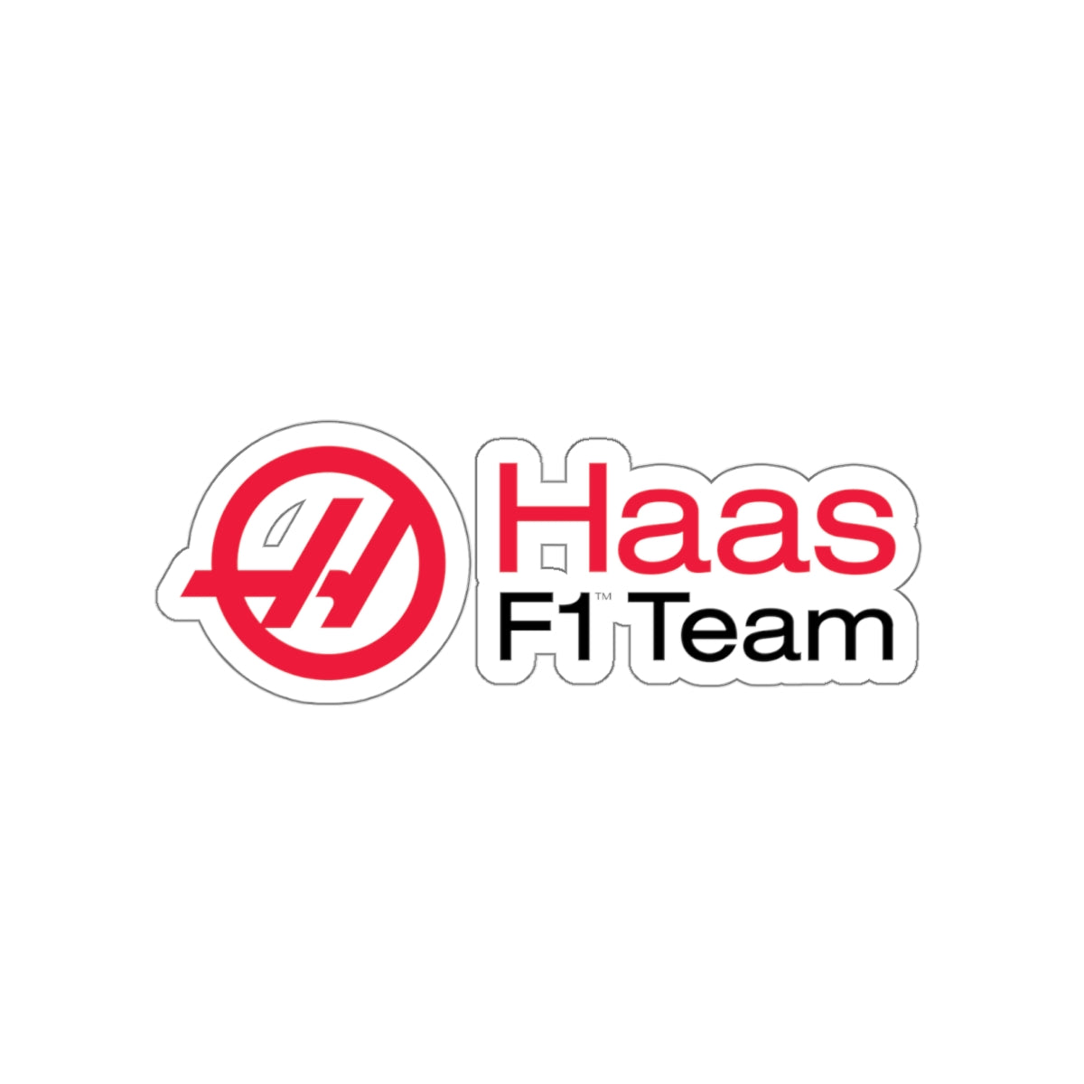 Haas F1 Team Logo Die-Cut Sticker